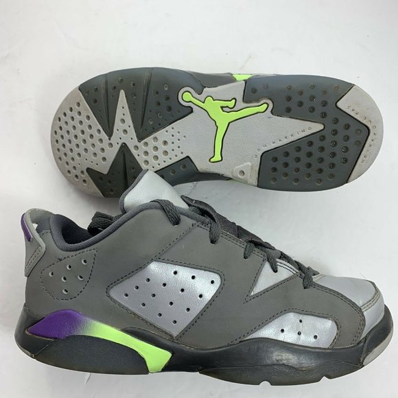 Air Jordan VI 6 Retro Low GP Dark Grey Size 3Y - Picture 1 of 9